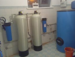 установка оборудования очистки воды