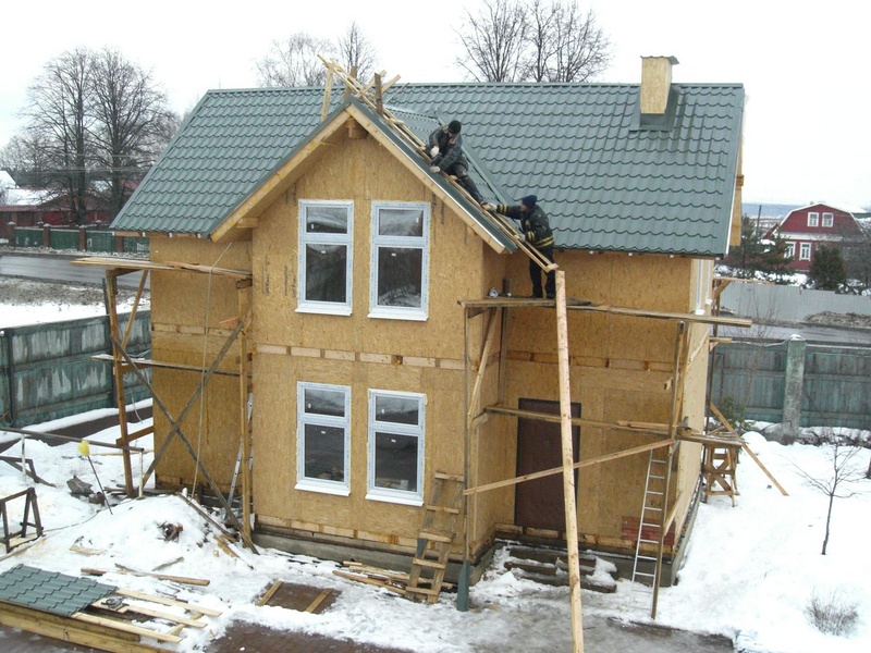 строительство загородных домов из сэндвич - панелей в Нижнем Новгороде