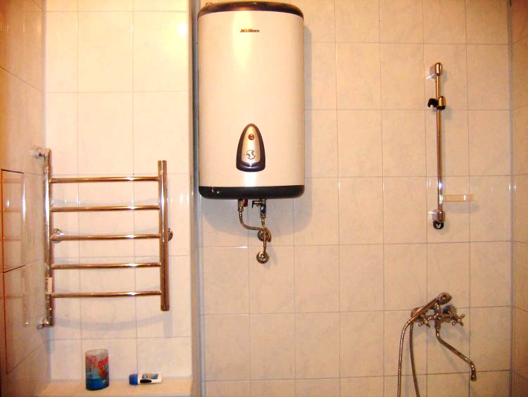установка накопительного водонагревателя