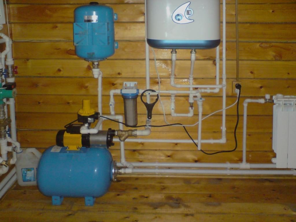 система водоснабжения в загородном доме от скважины