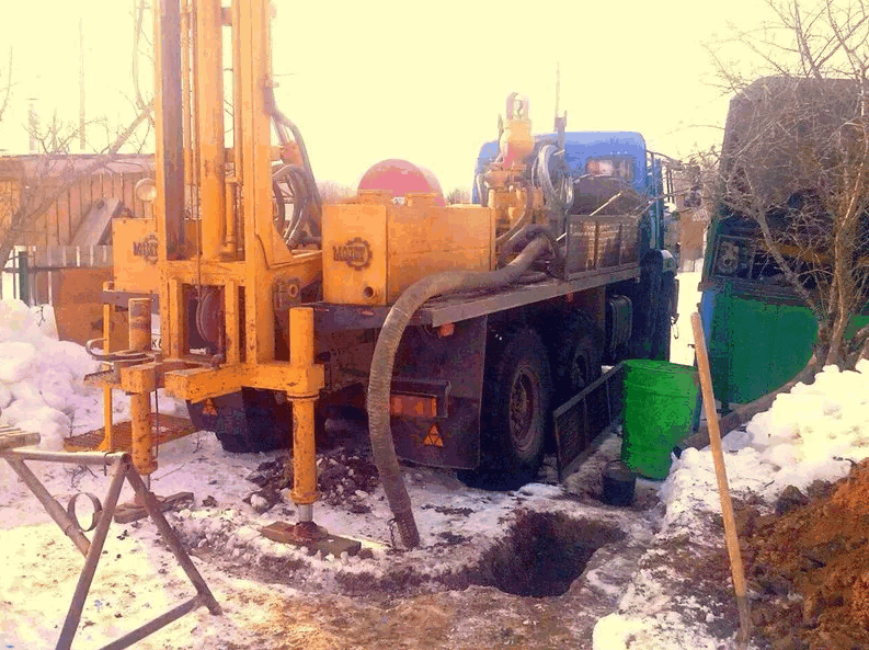 Бурение скважин зимой в Нижегородской области