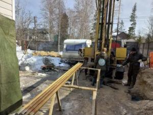 Бурение скважин на воду в деревне Большое Сескино Дальнеконстантиновский район