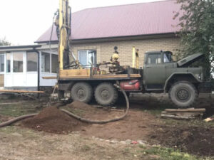 Бурение и обустройство скважины на воду в деревне Карабатово Кстовского района